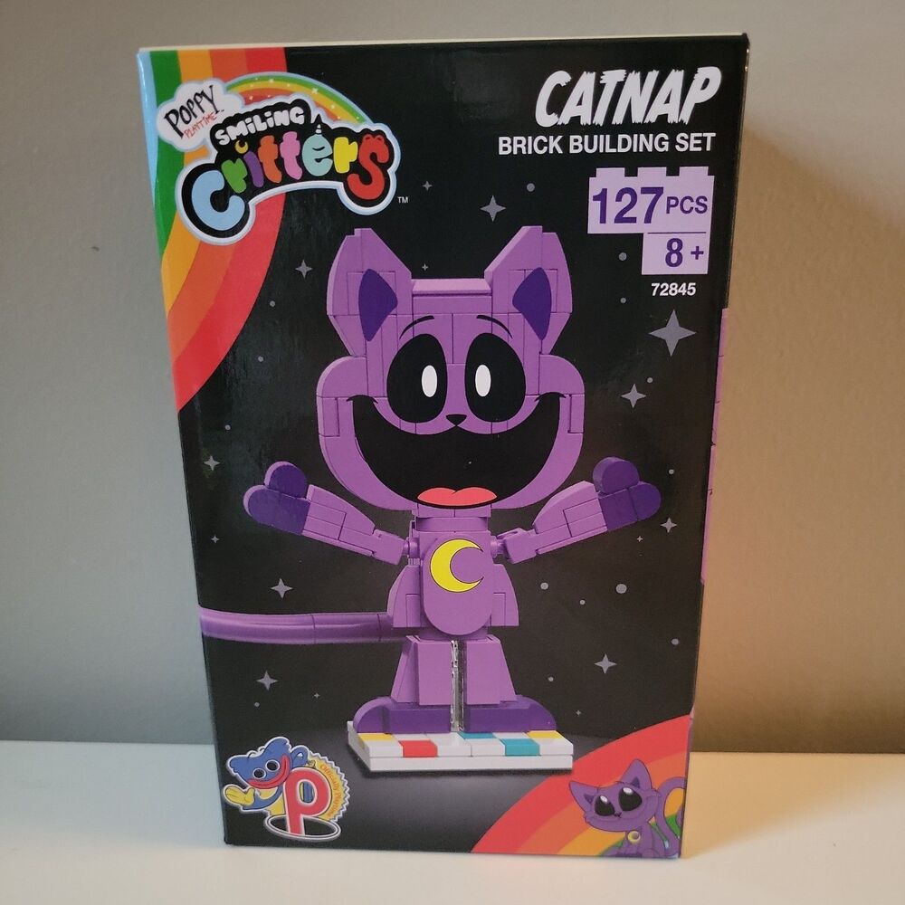 Poppy Playtime Smiling Critters CATNAP Brick Building Set 146 Pieces NEW